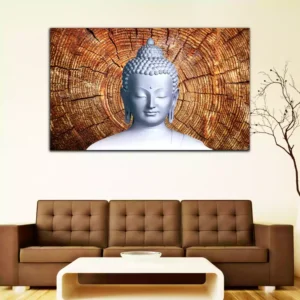 Lord Gautama Buddha Canvas Wall Painting