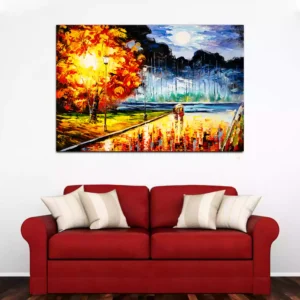 Oil Painting Dating Tonight Canvas Wall Painting