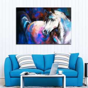 Beautiful Horse Modern Art Canvas Wall Painting