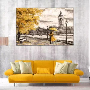 Street of London Canvas Wall Painting