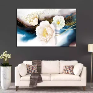 The Fashion of Modern Flower Art Canvas Wall Painting