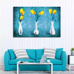 Vase of Flowers Canvas Wall Painting