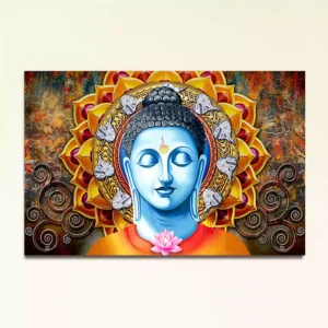 Meditation Buddha Premium Canvas Wall Painting