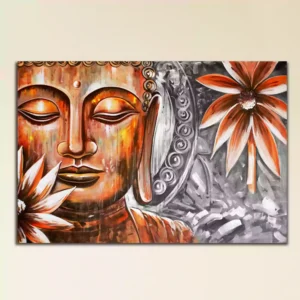 Premium Buddha Canvas Wall Painting