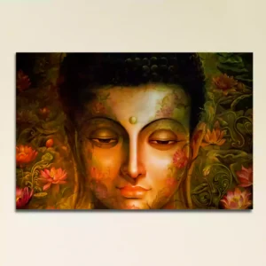 Premium Meditation Buddha Canvas Wall Painting