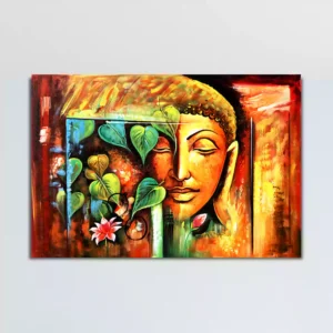 Beautiful Buddha Modern Art Canvas Wall Painting