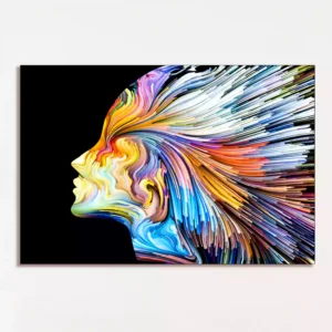 Colors of Imagination Series Artistic Canvas Wall Painting