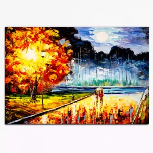 Oil Painting Dating Tonight Canvas Wall Painting