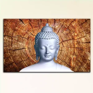 Lord Gautama Buddha Canvas Wall Painting