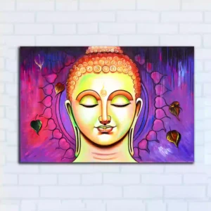 Meditation Buddha Premium Canvas Wall Painting