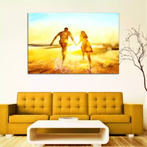 Beautiful Couple Canvas Wall Painting